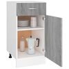 vidaXL Mobile con Cassetto “Lyon” Grigio Sonoma 40x46x81,5