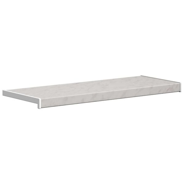 vidaXL Soglia della Finestra Testo in Marmo -enure 60 x 35 x 4,5 cm