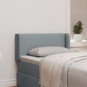 vidaXL Orecchia della Testata Grigio 40,5 x 40,5 x 4 cm Tessuto