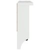vidaXL Appendiabiti da Parete SANDNES Bianco 45x12x35 cm Legno di Pino