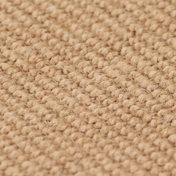 vidaXL Tappeto di Iuta con Base in Lattice 140x200 cm Naturale