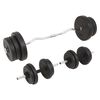 vidaXL Set Bilanciere e Manubri da 60 kg