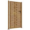 vidaXL Cancello da giardino 100x175 cm design quadrato