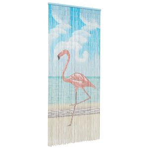 vidaXL Tenda per Porta Antinsetti multicolore 200 x 90 cm Bamb&ugrave;
