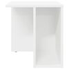 vidaXL Tavolino Bianco 37 x 32 x 40 cm Legno multistrato