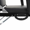 vidaXL Lettino da Massaggio Portatile in Similpelle 185x78x76 cm Nero