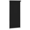 vidaXL Tenda a Rullo per Esterni 100x230 cm Nera