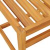 vidaXL Set da Balcone 3pz con Cuscini in Legno Massello di Acacia