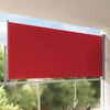 vidaXL Tenda Laterale Retrattile per Patio 160x300 cm Rossa