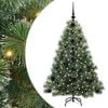 vidaXL Albero di Natale artificiale Verde 120 cm PE e PVC