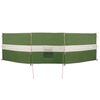 vidaXL Frangivento da Campeggio Verde 490x123 cm Impermeabile