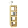 vidaXL Libreria/Divisorio 41x35x135 cm in Legno Massello di Pino