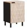 vidaXL Mobile da Bagno Bianco 38 x 33 x 58 cm Legno di mango massello