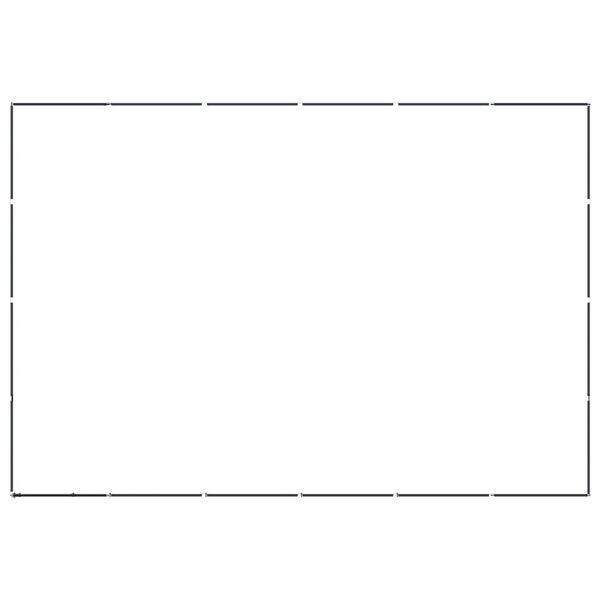 vidaXL Gabbia per Cani da Esterno in Acciaio 22,12 m&sup2;