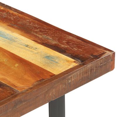 vidaXL Tavolino da Salotto in Legno Massello di Recupero 142x90x42 cm