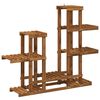 vidaXL Supporto per piante Naturale 118 x 25 x 96,5 cm