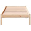 vidaXL Letto Extra Lungo senza Materasso 90x210 cm in Legno di Pino