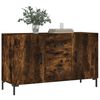 vidaXL Credenza Rovere Fumo 100x36x60 cm in Legno Multistrato