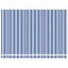 vidaXL Tenda Retrattile Blu e Bianco 400 &times; 300 cm