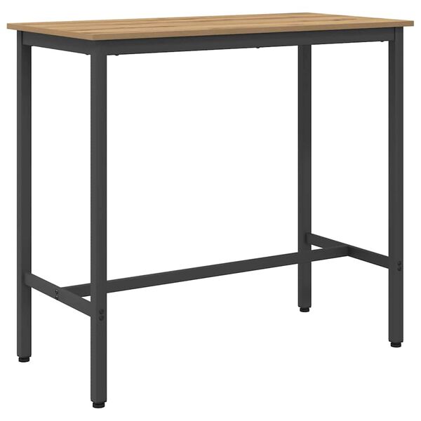 vidaXL tavolo Rovere artigianale 100 x 50 x 90,5 cm