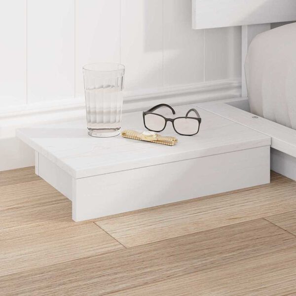 vidaXL Struttura del letto Bianco 180 x 200 cm legno