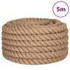 vidaXL Corda di Juta 1 mm Naturale 100% juta Tossa