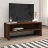 vidaXL Mobile Porta TV Rovere Marrone 100x40x40cm in Legno Multistrato