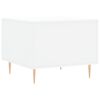 vidaXL Tavolino da Salotto Bianco 50x50x40 cm in Legno Multistrato