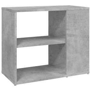 vidaXL Credenza Grigio Cemento 60x30x50 cm in Legno Multistrato