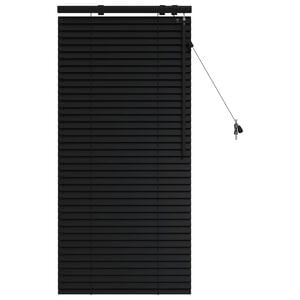 vidaXL Tenda Veneziana Nero 60 x 130 cm 35 mm