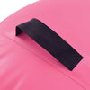 vidaXL Rullo da Ginnastica Gonfiabile con Pompa 120x75 cm in PVC Rosa