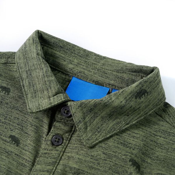 Camicia per Bambini Cachi M&eacute;lange 128