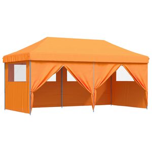 vidaXL Tenda Party Arancione 292 x 580 x 315 cm Tessuto Oxford