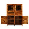 vidaXL Credenza in Legno Massello di Acacia 100x35x140 cm