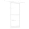 vidaXL Porta scorrevole Bianco 93 x 211 cm
