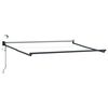 vidaXL Tettuccio Elettrico Retrattile Bianco 3 x 2,5 m