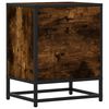 vidaXL Comodini Rovere Fumo 2 pz 40x31x50 cm in Truciolato