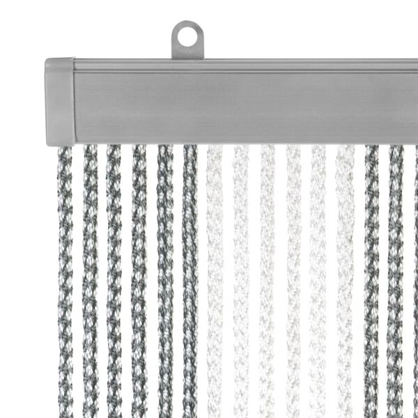 Travellife Zanzariera da Porta Korda 190x60 cm Grigia e Bianca