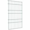 vidaXL Set di Recinzione per Stagno 8 pz 50 x 80 cm Acciaio Verde