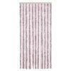 vidaXL Tenda Antimosche Grigio Argento e Rosa 90x200 cm in Ciniglia
