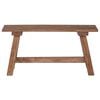 vidaXL panchina Naturale 93 x 26 x 45 cm Legno di Mogano