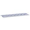 vidaXL Cuscino per Panchina Tessuto Oxford Striscia Blu