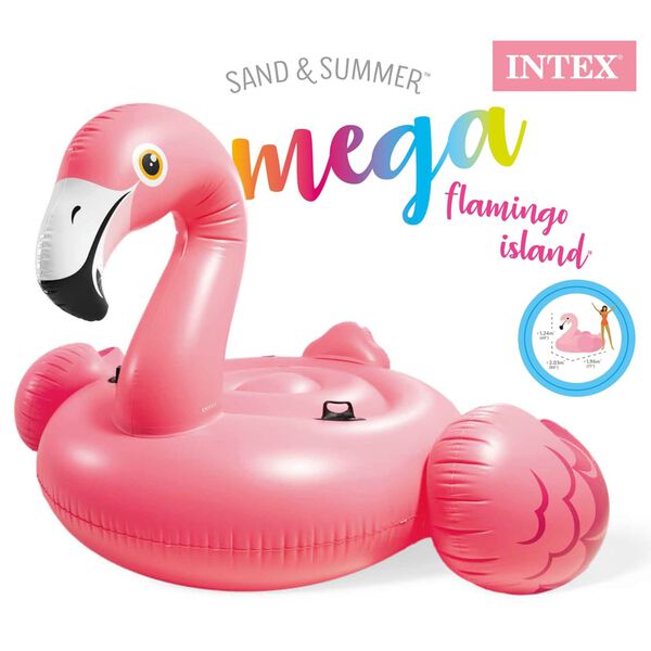 Intex Galleggiante per Piscina Mega Flamingo Island 56288EU