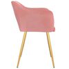 vidaXL Sedie da Pranzo 6 pz Rosa in Velluto