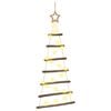 vidaXL Albero di Natale appeso 90 cm 30 LED Bianco caldo