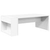 vidaXL Tavolino da salotto Bianco 95 x 50 x 34 cm Legno multistrato