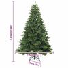 vidaXL Albero di Natale artificiale con 300 LED Verde 240 cm PE e PVC