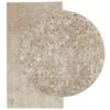 vidaXL Tappeto a Pelo Lucido Lungo ISTAN Effetto Beige 80x150 cm