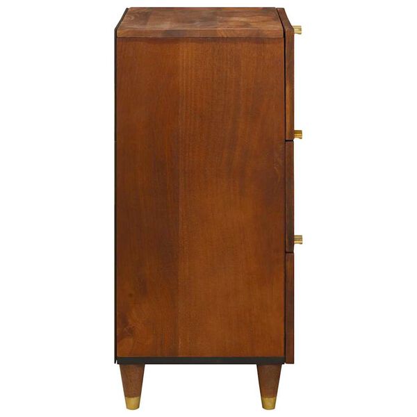 vidaXL Credenza con cassetto Marrone 40 x 33.5 x 75 cm