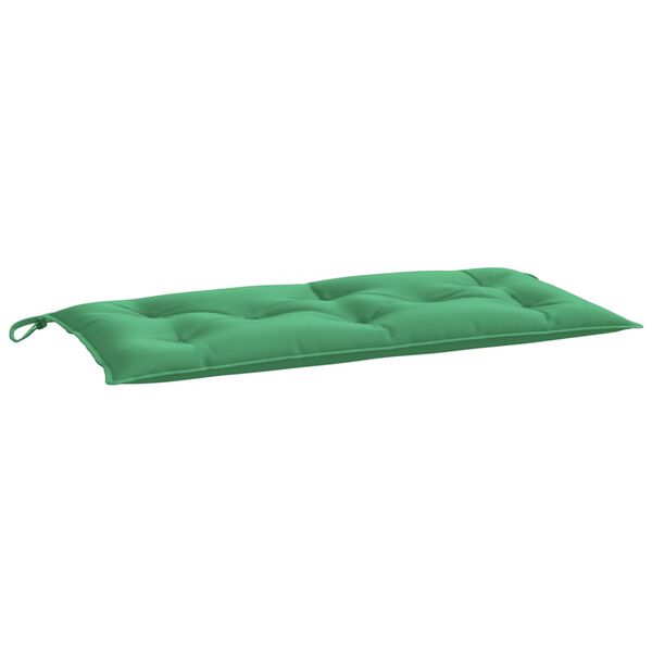 vidaXL Cuscino per Panca Verde 100x50x7 cm in Tessuto Oxford